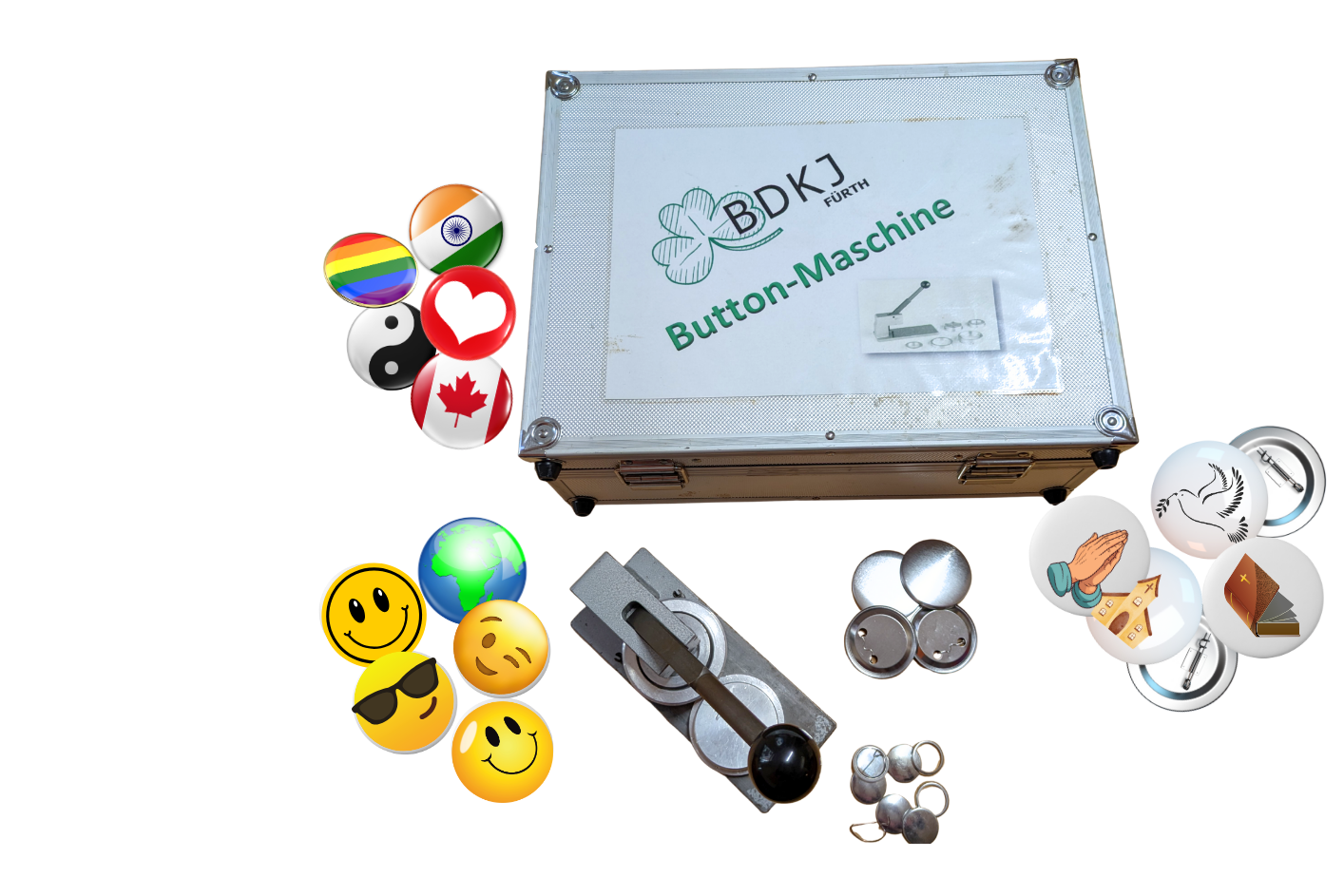 Button-Maschine