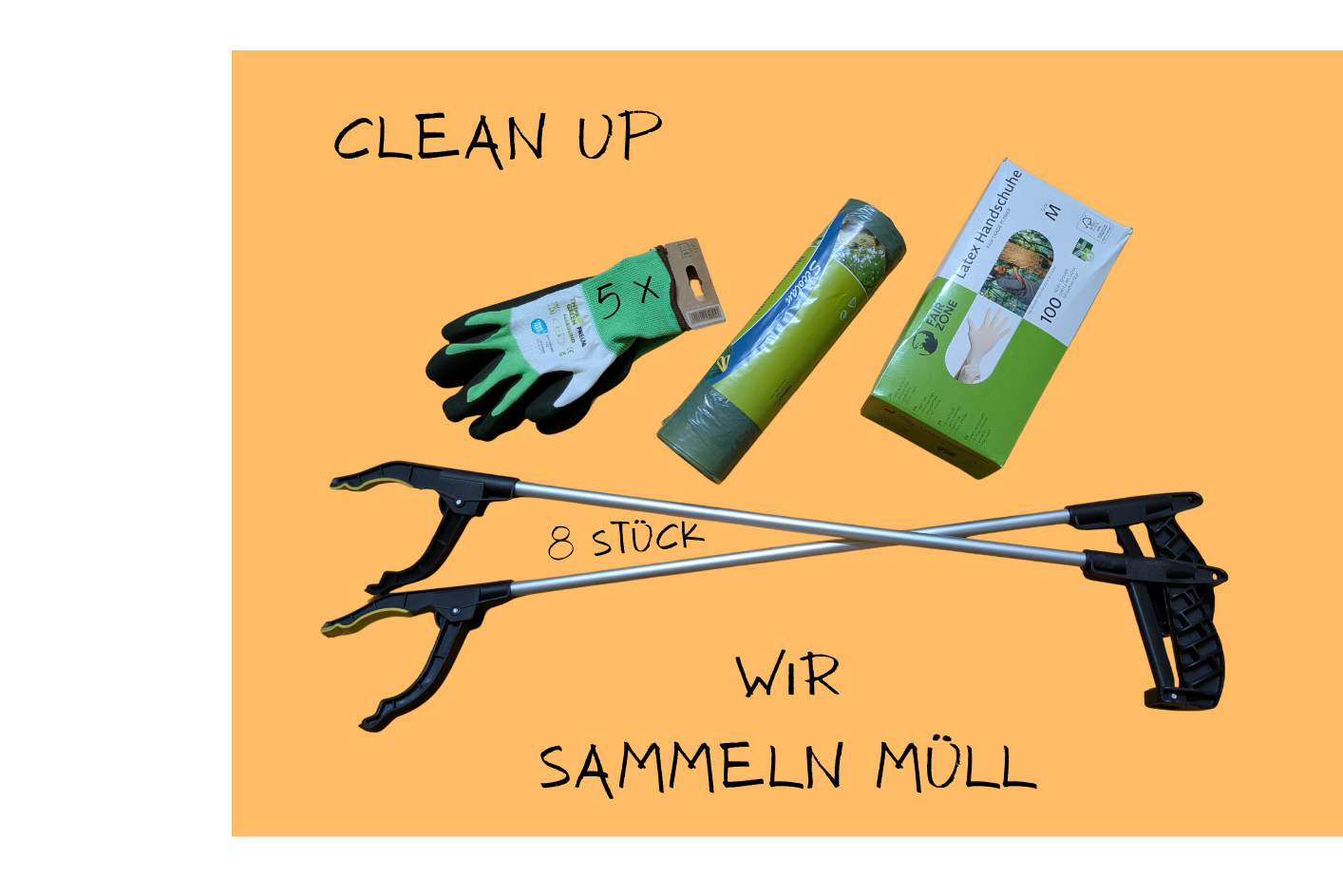 Clean up