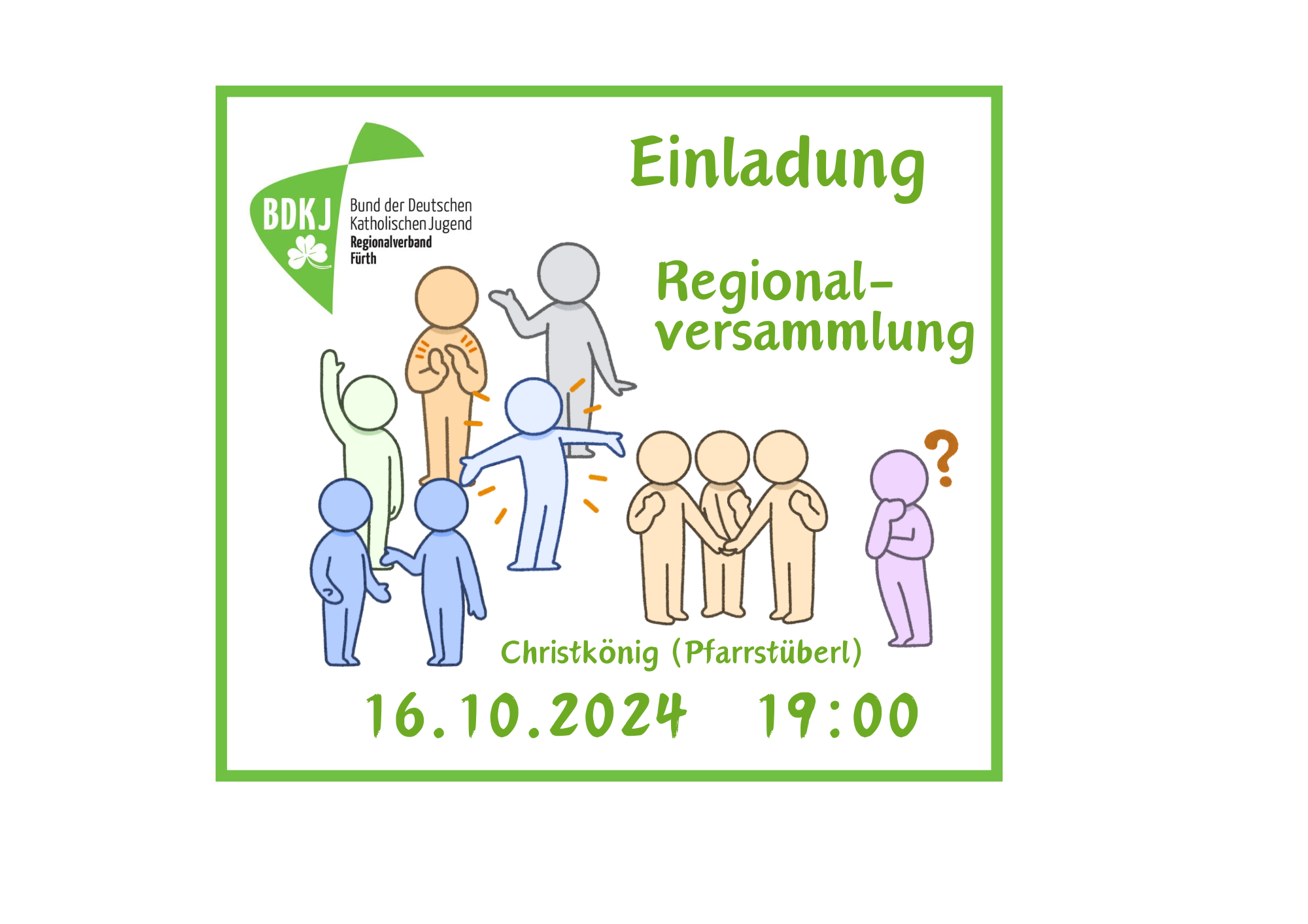 Einladung Regionalversammlung