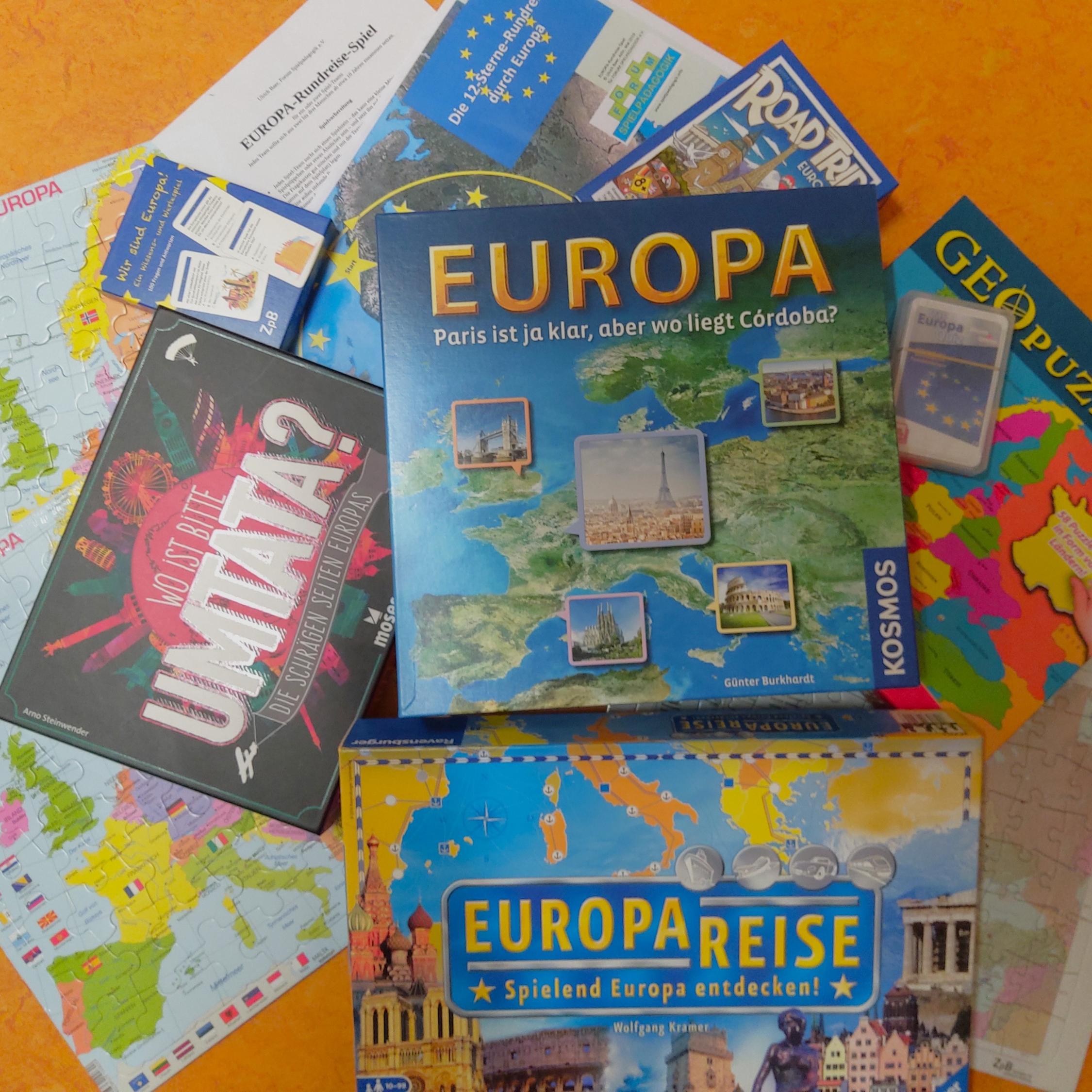 Europa-Spiele-Box