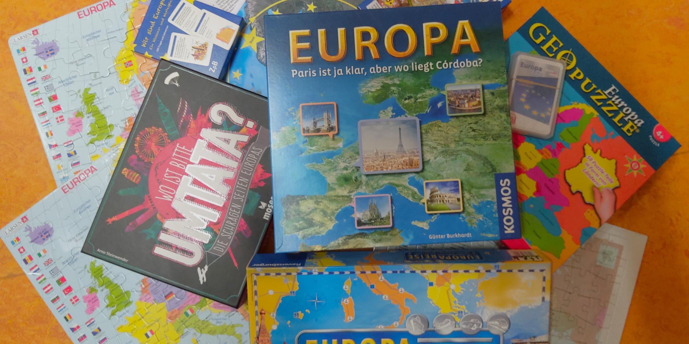 Europa-Spiele-Box