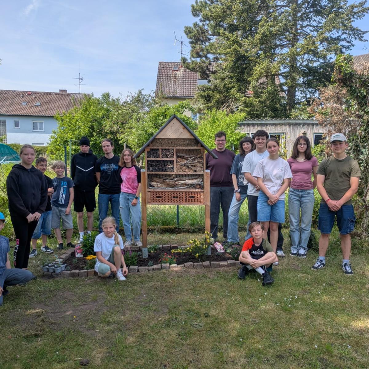 Nachhaltigkeitsaktion  St. Otto Gruppenfoto
