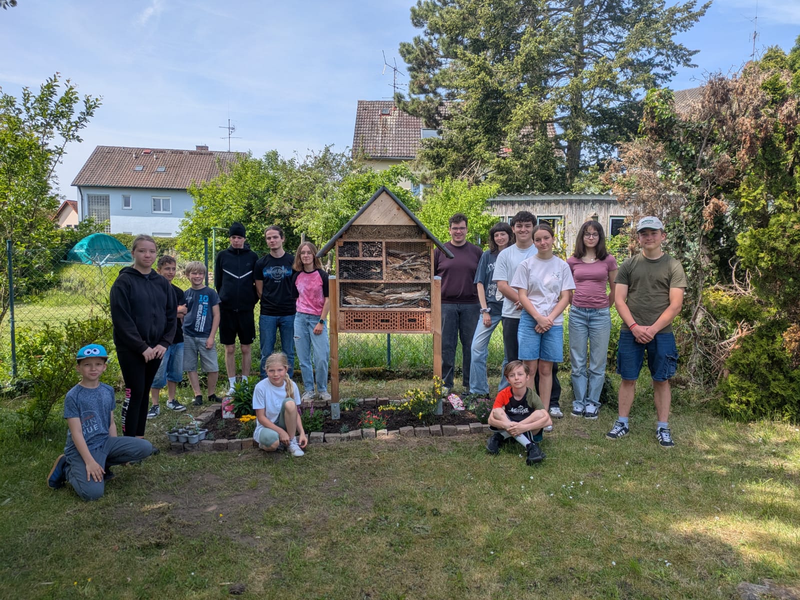 Nachhaltigkeitsaktion  St. Otto Gruppenfoto