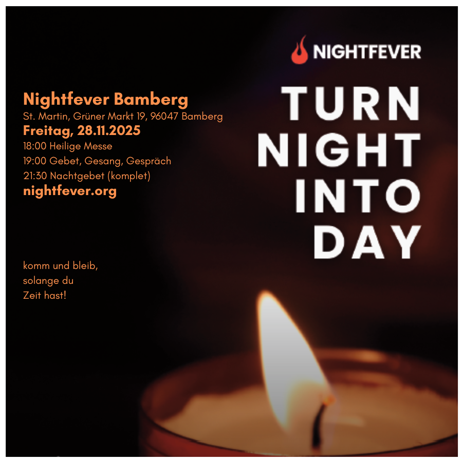 Nightfever Bamberg 28.11.2025