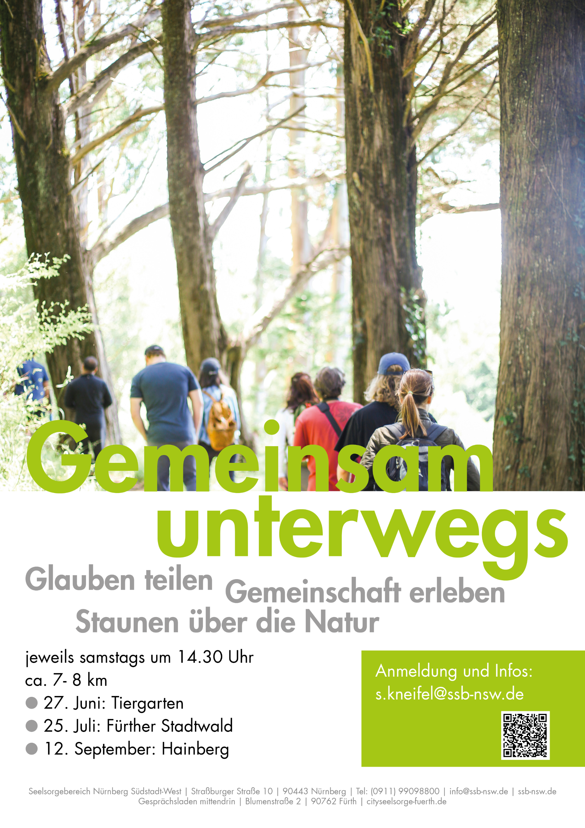 Plakat gemeinsam unterwegs 2026