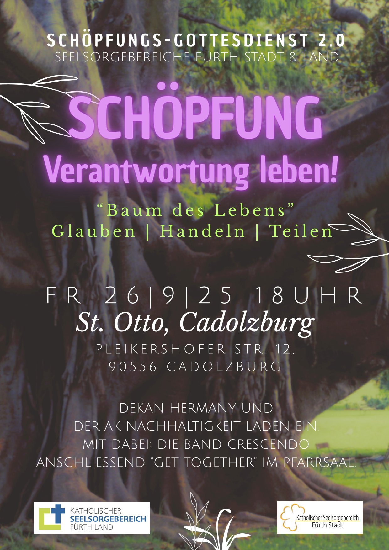 Schöpfungs-Gottesdienst 26.09.2025
