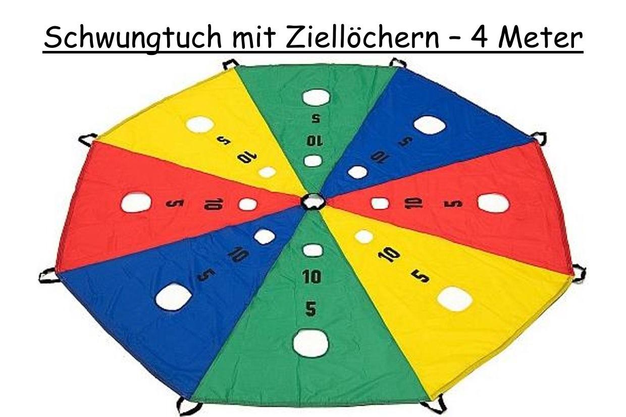 Schwungtuch mit Ziellöchern