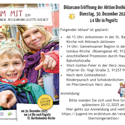 Sternsinger 2025 Pegnitz