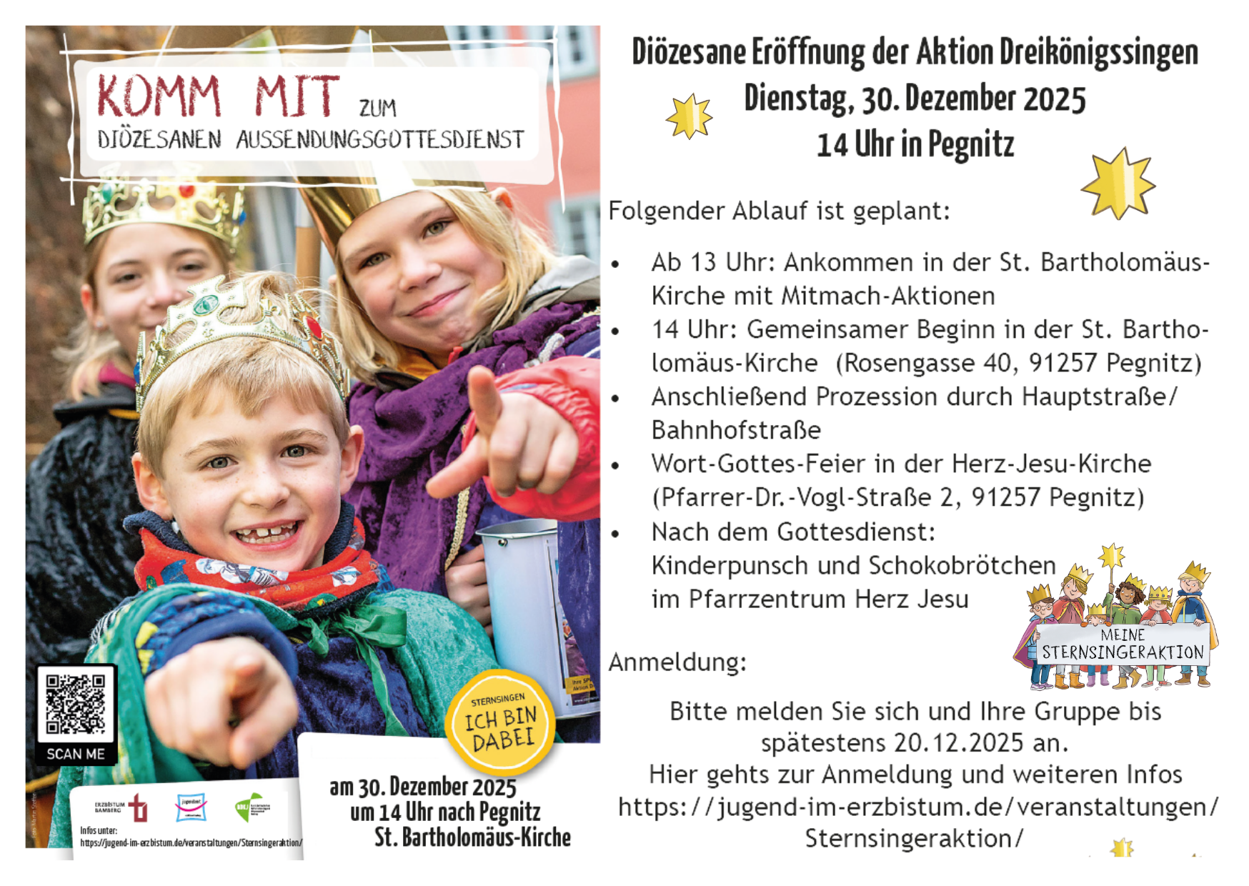 Sternsinger 2025 Pegnitz