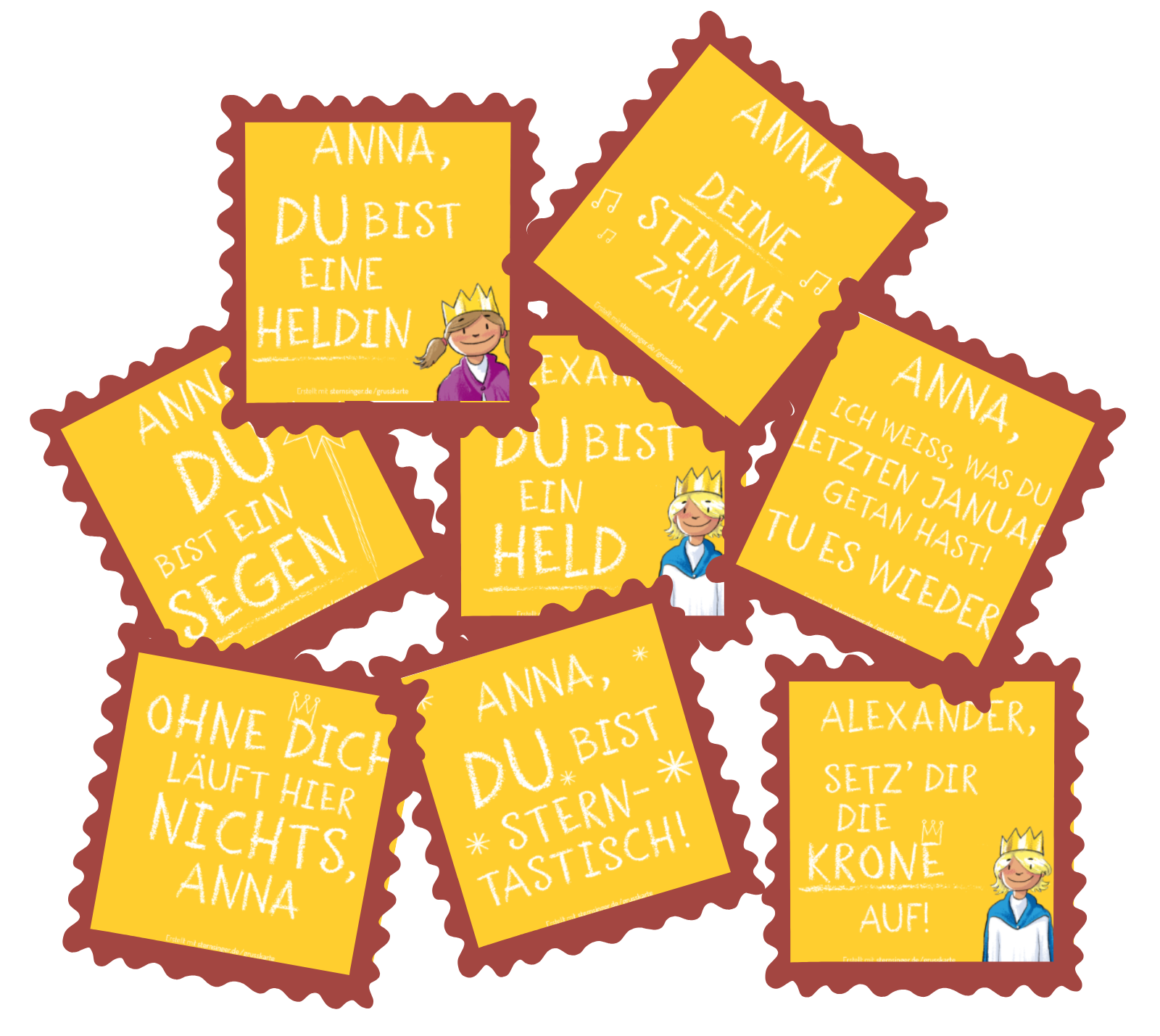 Sternsinger-Karten